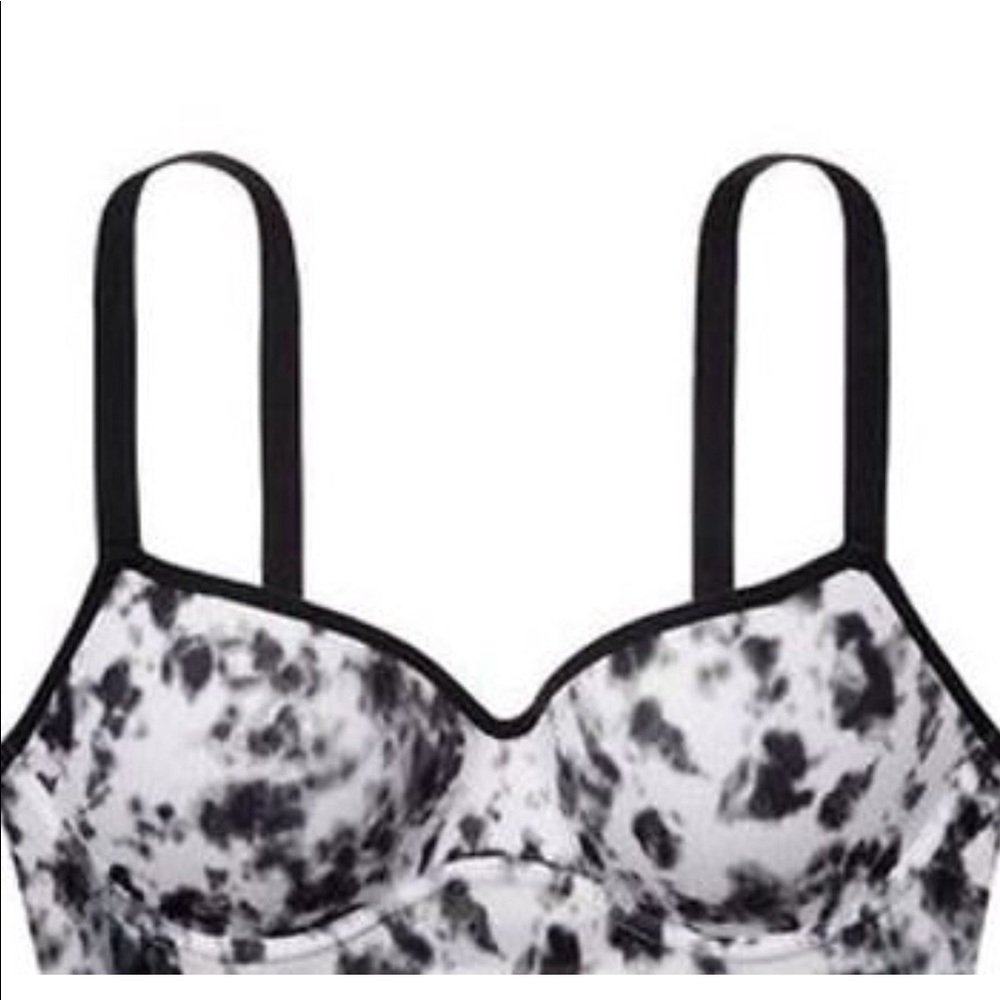 Victoria secret PINK! tie die cage back bralette